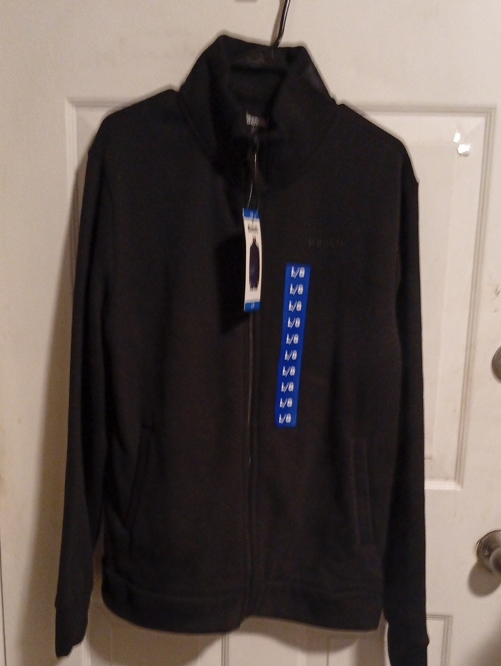 Bench Men's Black Full-Zip Lightweight Jacket